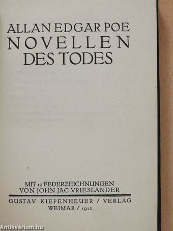 Novellen des Todes