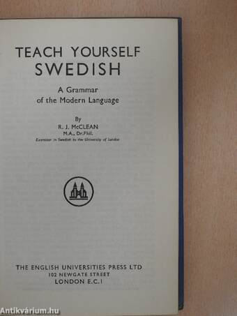 Teach yourself swedish