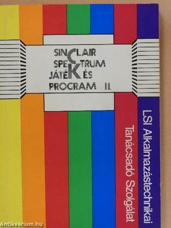 Sinclair Spectrum játék és program II.