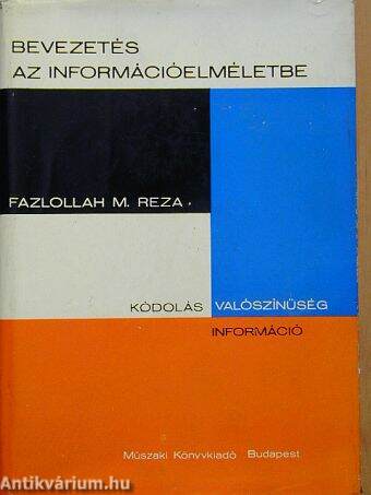 Bevezetés az információelméletbe