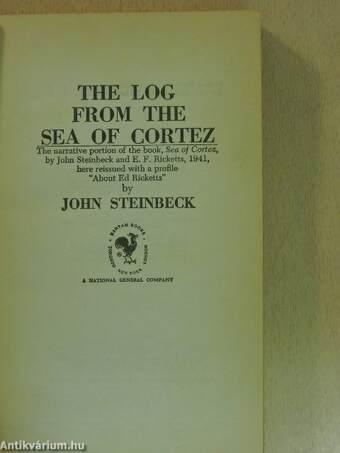 The log from the sea of Cortez