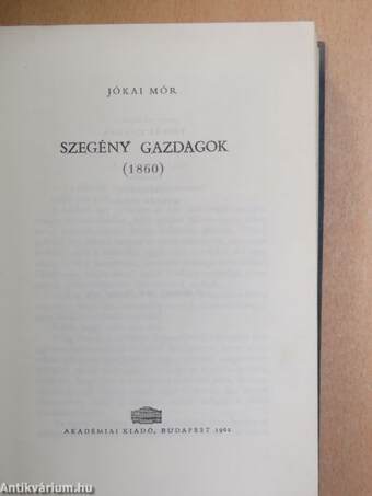 Szegény gazdagok