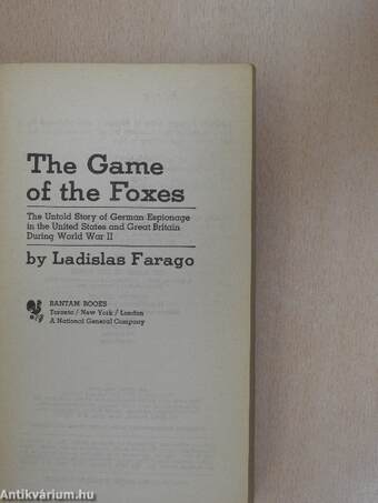 The Game of the Foxes