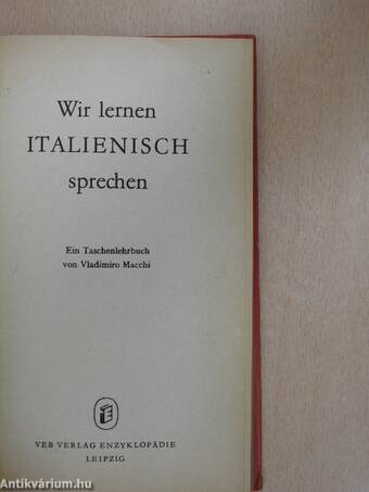 Wir lernen Italienisch sprechen