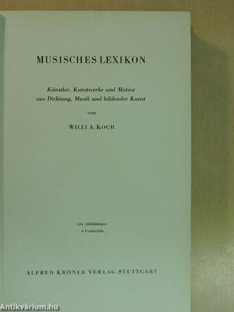 Musisches lexikon