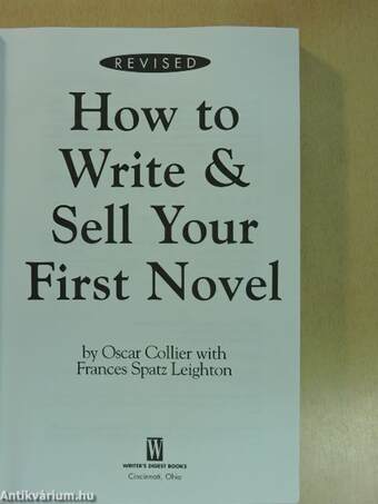 How to Write & Sell Your First Novel