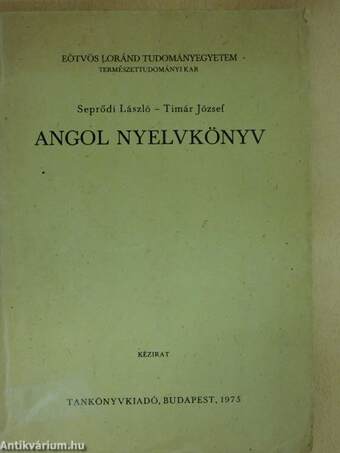 Angol nyelvkönyv 