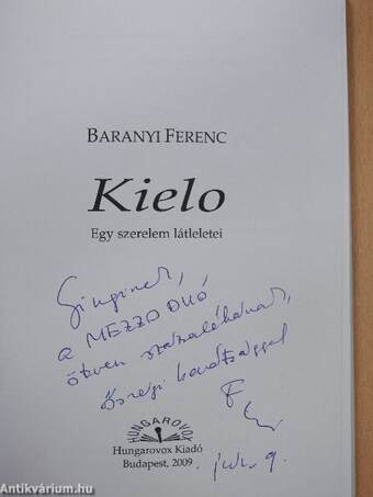 Kielo (dedikált példány)