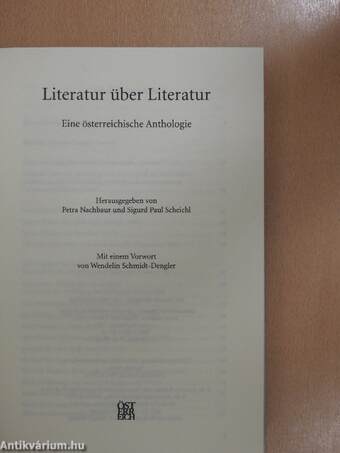 Literatur über Literatur