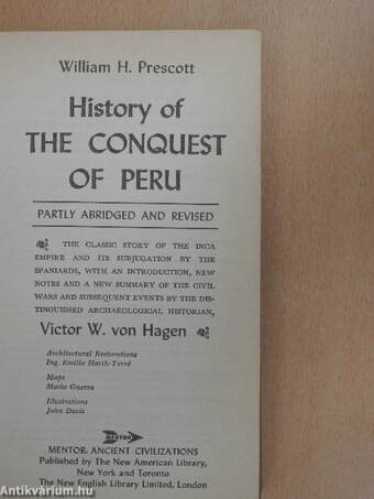 History of the conquest of Peru