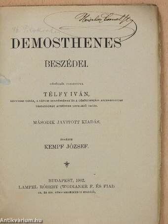 Demosthenes beszédei