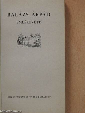 Balázs Árpád emlékezete