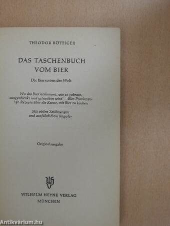 Das Taschenbuch vom Bier