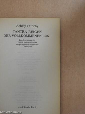 Tantra-Reigen der Vollkommenen Lust