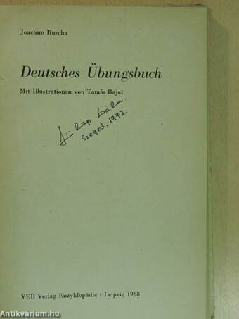 Deutsches Übungsbuch