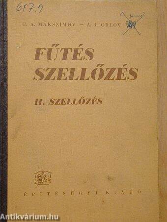 Fűtés szellőzés II.