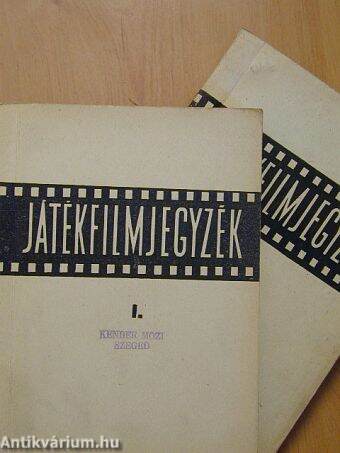 Játékfilmjegyzék I-II.