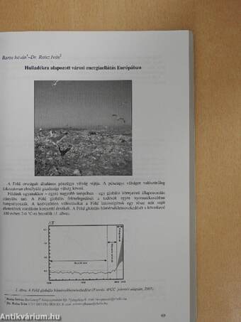 Környezettudatos energiatermelés és -felhasználás 