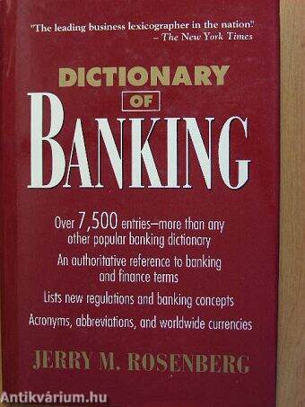 Dictionary of Banking