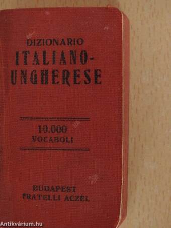 Olasz-magyar dióhéj-szótár (minikönyv)