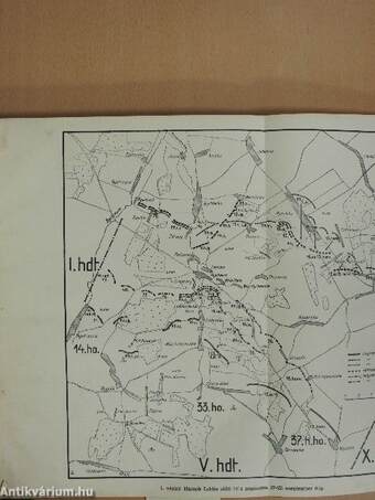 Volt Cs. és Kir. 83-as és 106-os gyalogezredek története és emlékkönyve (rossz állapotú)