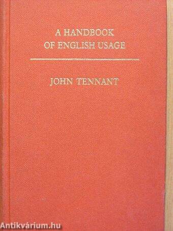 A Handbook of English Usage