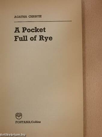 A Pocket Full of Rye