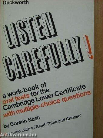 Listen Carefully!