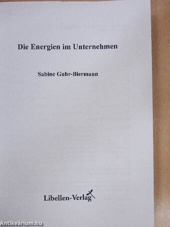 Die Energien im Unternehmen