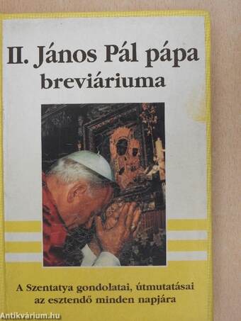 II. János Pál pápa breviáriuma