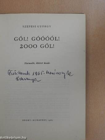 Gól! Góóóól! 2000 gól!