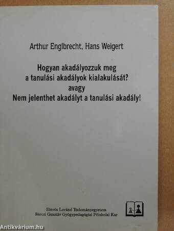 Hogyan akadályozzuk meg a tanulási akadályok kialakulását?