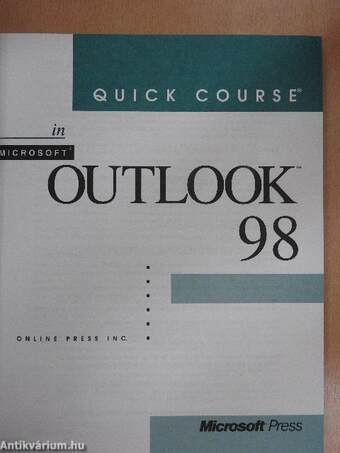 Quick course in Microsoft Outlook 98