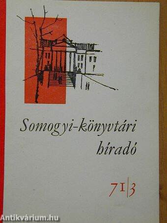 Somogyi-könyvtári híradó 1971. augusztus