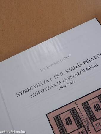 Nyíregyháza I. és II. kiadás bélyegei, Nyíregyháza levelezőlapok (dedikált példány)