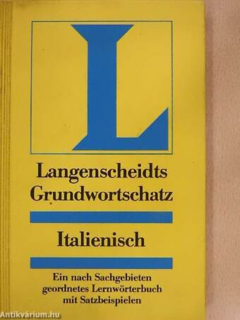 Langenscheidts Grundwortschatz Italienisch