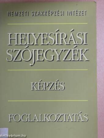 Helyesírási szójegyzék