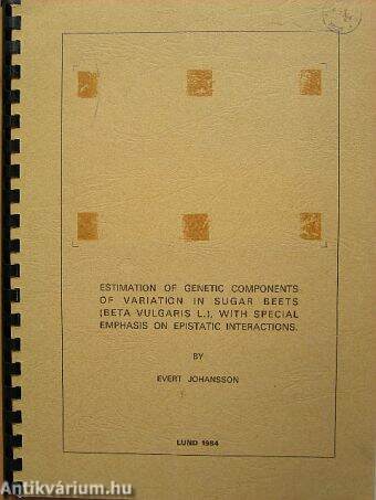 Estimation of genetic components of variation in sugar beets (Beta Vulgaris L.), with special emphasis on epistatic interactions