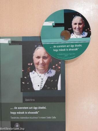 "... én szeretem azt úgy átadni, hogy mások is olvassák" - DVD-vel