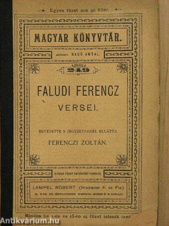 Faludi Ferencz versei