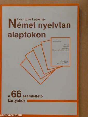Német nyelvtan alapfokon a 66 szemléltető kártyához