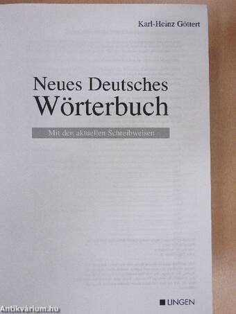 Neues Deutsches Wörterbuch