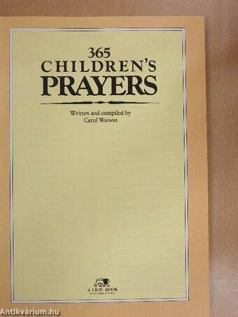 365 Children's Prayers