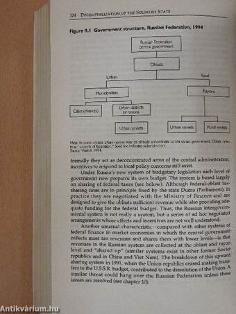 Decentralization of the Socialist State