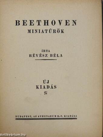 Beethoven miniatűrök