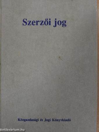 Szerzői jog