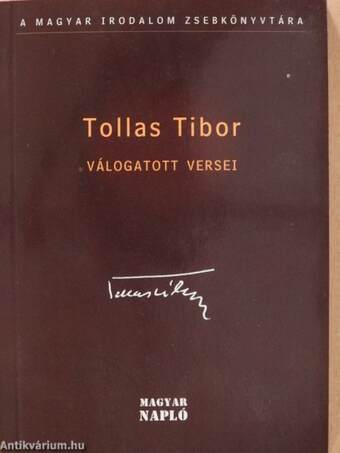 Tollas Tibor válogatott versei