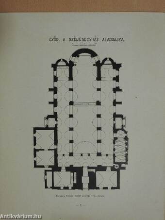 A Magyar Királyi Állami Felső Épitő Ipariskola 1939-40. évi szünidei felvételei, győri műemlékek XI.