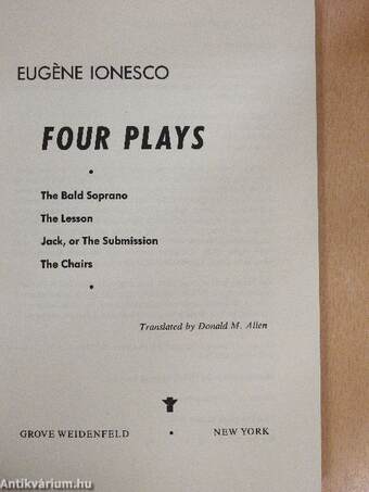 Four Plays