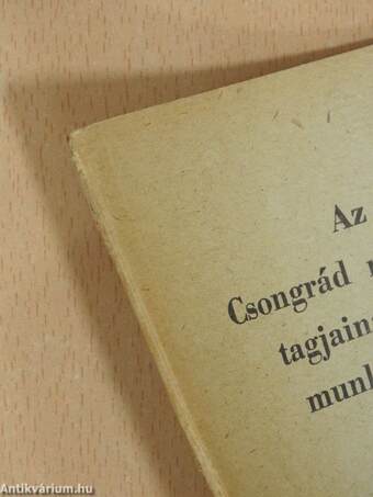 Az MTESZ Csongrád megyei Szervezete tagjainak szakirodalmi munkássága 1965-ben